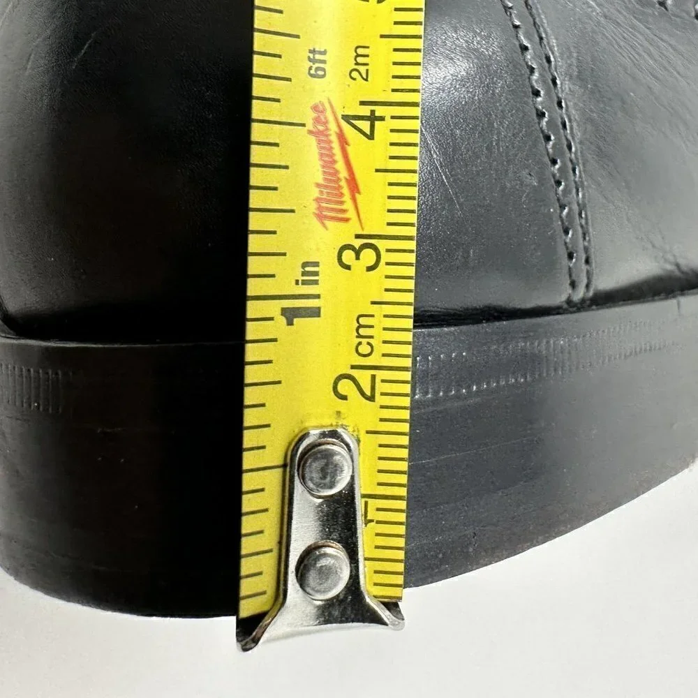 Rangoni Black Leather Slip on‎ Loafer Shoes US Size 8.5